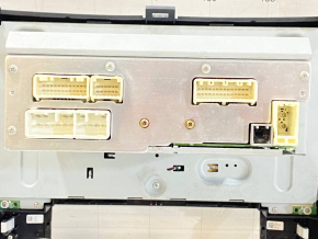 Дисплей радио дисковод проигрыватель Toyota Camry v55 15-17 usa облезает хром, расслаивается покрытие экрана
