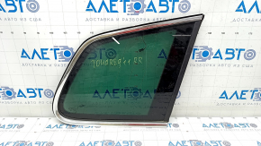 Форточка глухое стекло задняя правая VW Touareg 11-17 хром