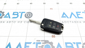 Ключ Chevrolet Volt 11-15 на 5 кнопок, потертий