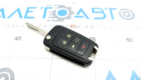 Ключ Chevrolet Volt 11-15 на 5 кнопок, потерт