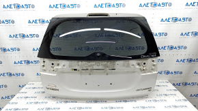 Дверь багажника голая со стеклом Mitsubishi Outlander 16-21 белый W13, тычки