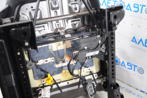 Пассажирское сидение Ford Escape MK3 13-19 без airbag, механич, тряпка черн-серое,под химчистку, мелкий прожог