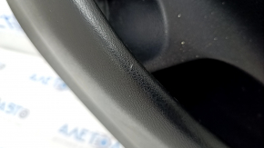 Обшивка двери карточка задняя правая BMW X5 F15 14-18 кожа черная Dakota без шторки, царапины, надрывы