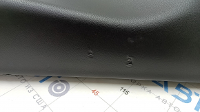 Обшивка двери карточка задняя правая BMW X5 F15 14-18 кожа черная Dakota без шторки, царапины, надрывы