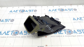 Дефлектор воздуховода передней панели водительский BMW X5 F15 14-18 черный, сломано крепление
