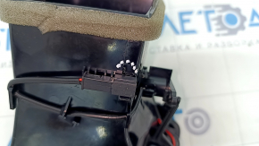 Дефлектор воздуховода передней панели водительский BMW X5 F15 14-18 черный, сломано крепление