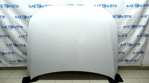 Капот голый Audi Q5 8R 13-17 рест, алюминий, белый LS9R, песок
