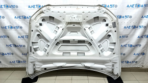 Капот голий Audi Q5 8R 13-17 рест, алюміній, білий LS9R, пісок