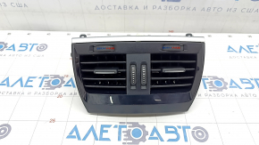 Дефлектор повітроводу центральної консолі BMW X5 F15 14-18 чорний, під керування кліматом, подряпини, надламані кріплення
