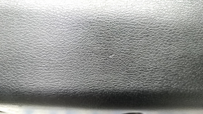 Обшивка дверей картка передня ліва BMW X5 F15 14-18 шкіра чорна Dakota, подряпини, надриви