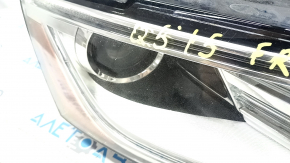 Фара передня права в зборі Audi Q5 8R 13-17 рест, ксенон, пісок