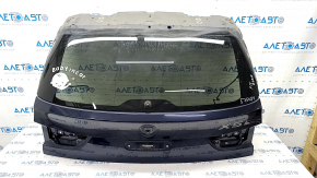 Дверь багажника голая со стеклом верхняя часть BMW X5 F15 14-18 синий A89