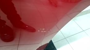 Дверь в сборе задняя левая Mazda CX-9 16- красный 46V, тычка, царапины