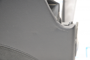 Торпедо передняя панель с AIRBAG Tesla Model S 12-20 кожа черн+ замш, надлом креплений, царапины
