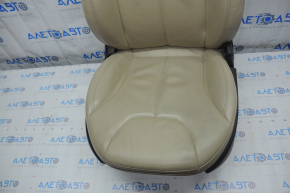 Пасажирське сидіння Tesla Model S 12-15 дорест, тип 2, з airbag, електро, підігрів, шкіра беж, під чистку