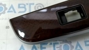 Накладка управления стеклоподъемниками задняя правая Toyota Camry v50 12-14 usa под коричневое дерево, царапины