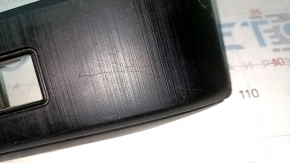 Накладка управления стеклоподъемниками передняя правая Toyota Camry v50 12-14 usa черная, царапина