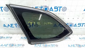 Форточка глухое стекло задняя левая Mazda CX-9 16- хром, царапины на хроме