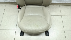 Водійське сидіння Mazda CX-9 16- з airbag, електро, підігрів, шкіра, бежеве, під чищення