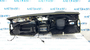 Торпедо передняя панель с AIRBAG BMW X5 E70 07-13 черная, под проекцию