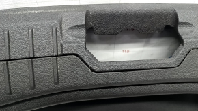 Накладка проема багажника Ford C-max MK2 13-18 черная, Energi, царапины