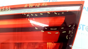Фонарь внутренний крышка багажника левый BMW X5 E70 11-13 рест, царапины, трещина