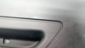 Обшивка задніх верхніх дверей нижня BMW X5 E70 07-13 чорна, подряпини, відсутня заглушка