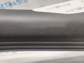 Накладка порога передняя правая Infiniti QX50 19- черн с хромом, царапины, сломано крепление