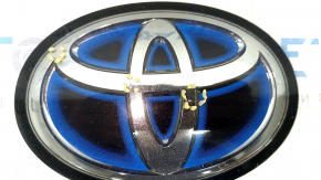 Эмблема решетки радиатора Toyota Prius 50 Prime 17-22 под радар, песок, тычки