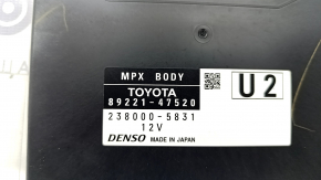 Multiplex Network Body Control Module Toyota Prius 50 Prime 17-22