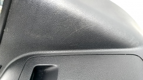 Накладка під сидінням ліва Toyota Prius Prime 17-19 чорна, побілів пластик, подряпини