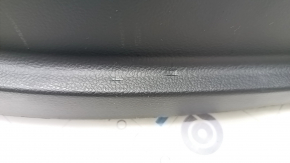 Обшивка двери карточка задняя правая Toyota Prius 50 Prime 17-22 кожа черная, тычки