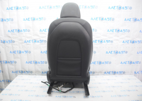 Сидіння водія Tesla Model 3 18- шкіра чорна, з airbag, електро, підігрів з натяжником, оплавлена шкіра, під чистку, подряпини