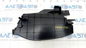 Накладка торпеди нижня центральна ліва Toyota Prius Prime 17-22 чорна під великий дисплей