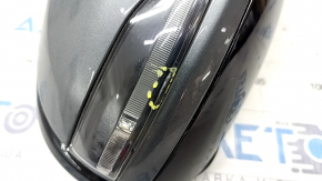 Зеркало боковое правое Mercedes W213 E 17-23 поворотник, подогрев, подсветка, BSM, 8+8+2, графит 992, царапина