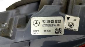 Ліхтар правий Mercedes W213 E 17-20 під полірування