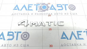 Эмблема надпись 4MATIC крышки багажника Mercedes W213 E 17-23
