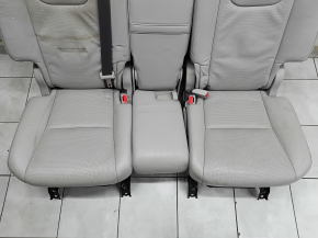 Задний ряд сидений 2 ряд Lexus RX350 RX450h 10-15 с airbag, кожа серое, примята кожа, трещины, под чистку, без подголовников