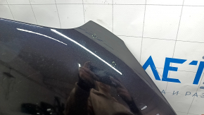 Капот голый Volvo XC90 16-22 алюминий, черный 717, тычка, сколы