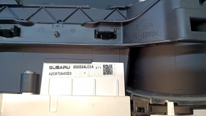 Щиток приладів Subaru Legacy 15-19 середній дисплей, зламані кріплення