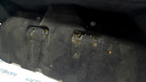 Покрытие пола 2-го ряда сидений Volvo XC90 16-22 заднее, черное, под чистку
