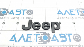Емблема напис капота Jeep Compass 17- сірий