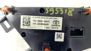 Управління клімат-контролем Toyota Camry v70 18-20 manual подряпини на накладці