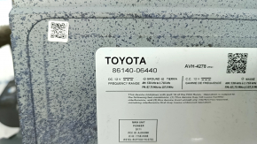 Монитор, дисплей Toyota Camry v70 18-20 полез хром, царапины