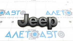 Емблема дверей багажника Jeep Compass 17-сіра