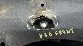 Защита переднего бампера Toyota Camry v70 18- надрывы