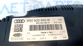 Щиток приладів Audi Q5 8R 13-17 84к подряпини