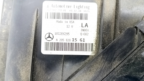 Фара передняя левая в сборе Mercedes C-class W205 15-18 Static LED, песок