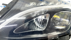 Фара передня ліва в зборі Mercedes C-class W205 15-18 Static LED, пісок