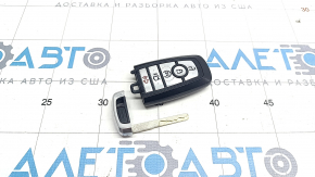 Ключ smart Ford Fusion mk5 17-20 5 кнопок, под автозапуск, царапины